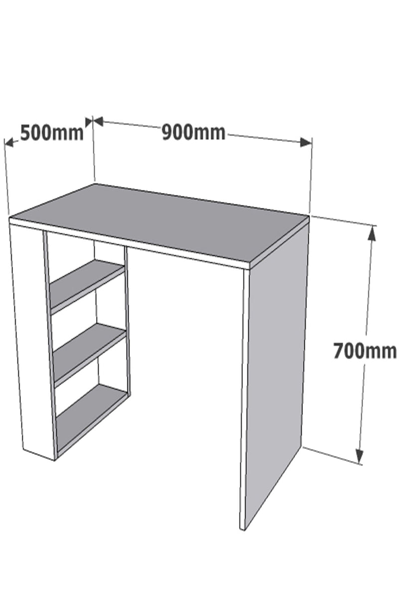 Birou Asi Home Cool PAL 50X90X70 cm