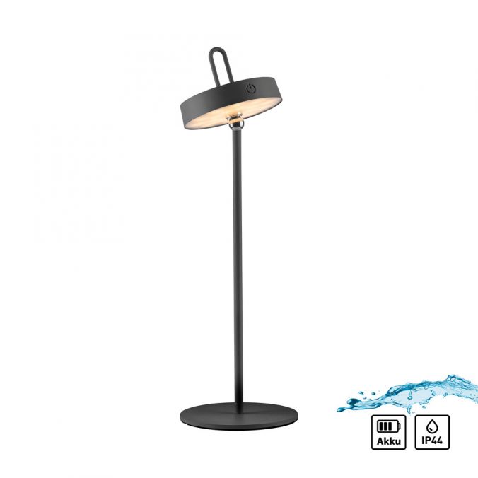 Lampa Exterior Paul Neuhaus AMAG LED Negru