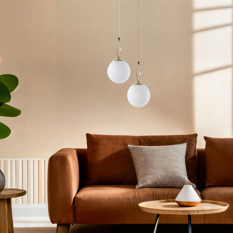 Lustră Asi Home 8488-2, Alb, Ø25 cm