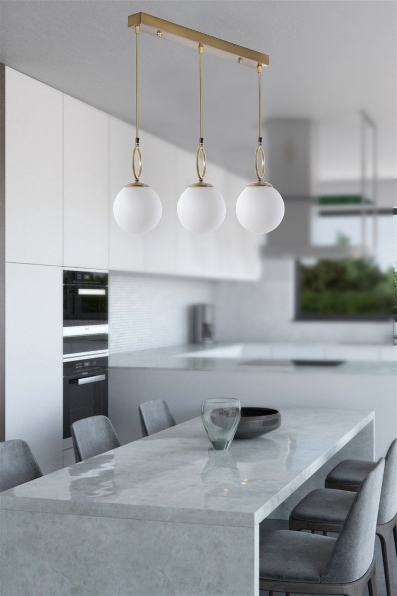 Lustră Asi Home 8488-6, Alb, Ø16 cm