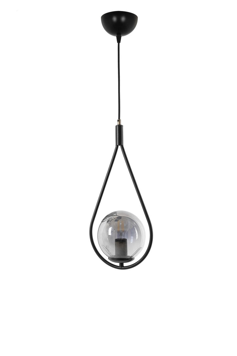 Lustră Asi Home 8493-1, Negru, Ø20 cm