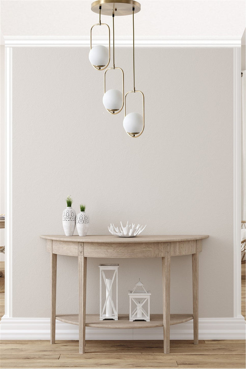 Lustră Asi Home 8497-3, Alb, Ø30 cm