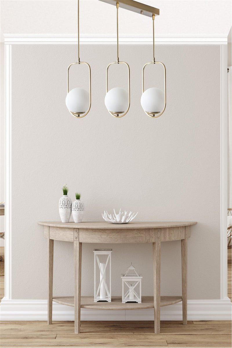 Lustră Asi Home 8497-6, Alb, Ø18 cm