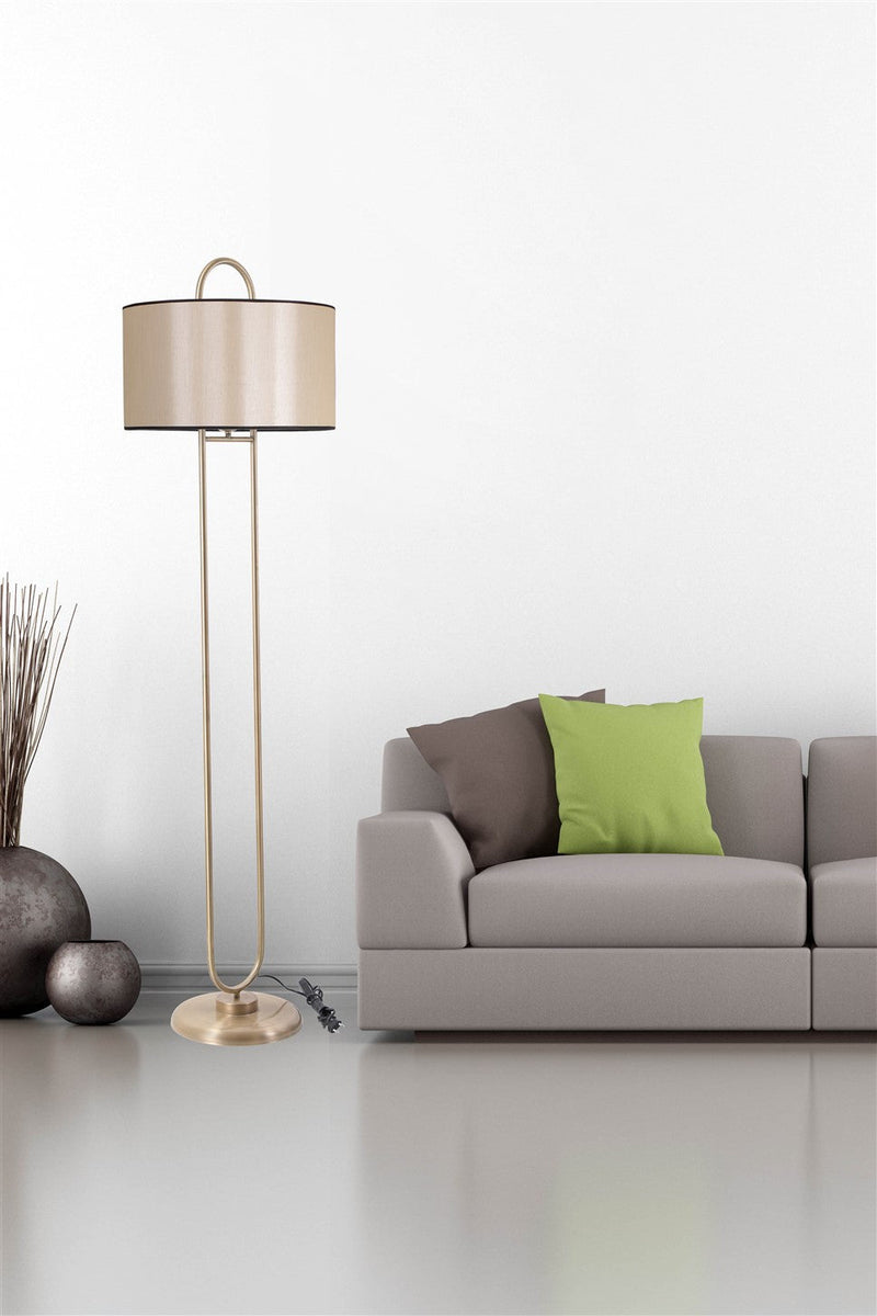 Lampadar Asi Home 8513-7, Crem, Ø45 cm