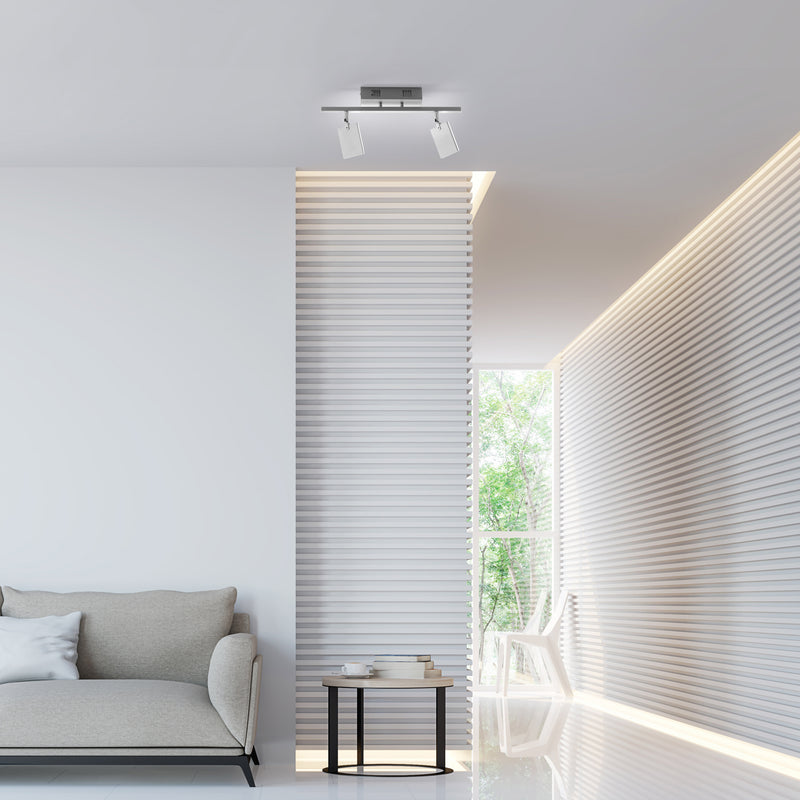 Plafoniera Paul Neuhaus PURE-MIRA 2xLED Aluminiu
