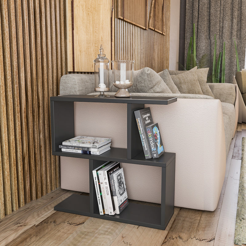 Masuta Laterala Asi Home Life - Anthracite PAL 20X60X60 cm