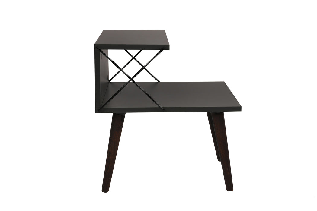 Noptiera Asi Home Cross - Anthracite PAL 40X50X55 cm