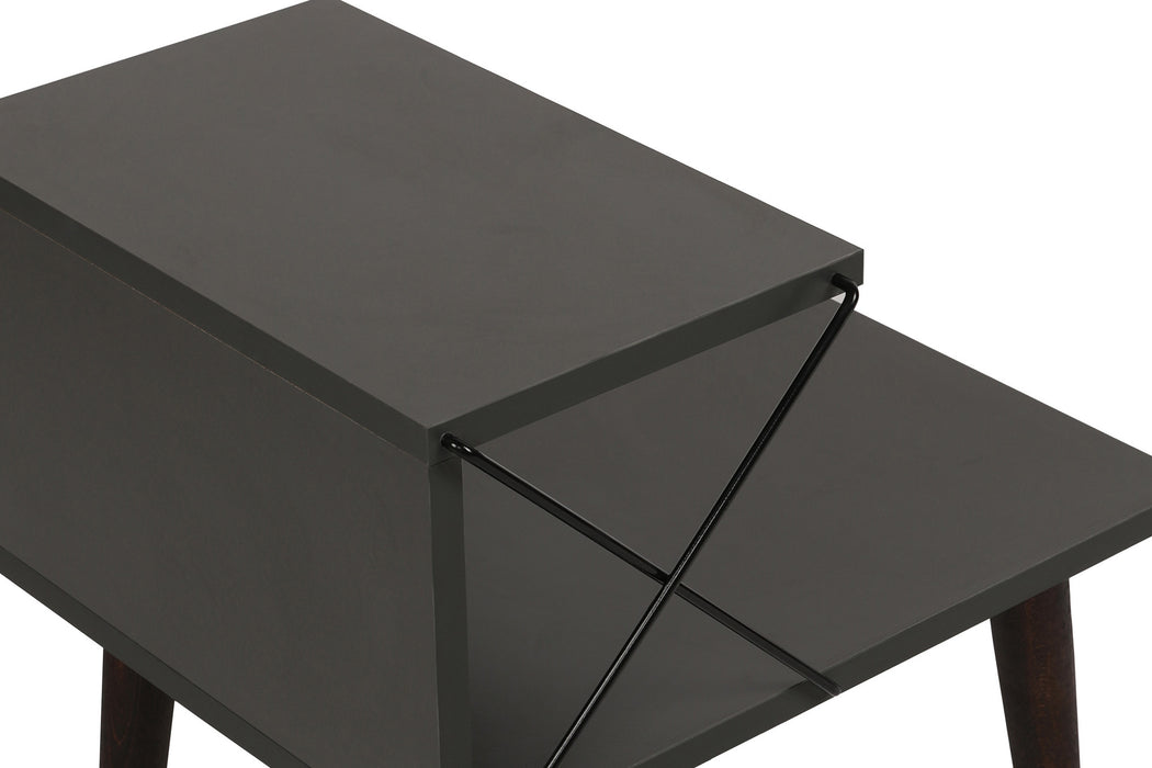 Noptiera Asi Home Cross - Anthracite PAL 40X50X55 cm