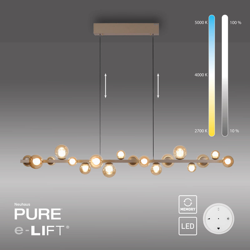 Lustra Paul Neuhaus PURE E-POPUP 18xLED Maro