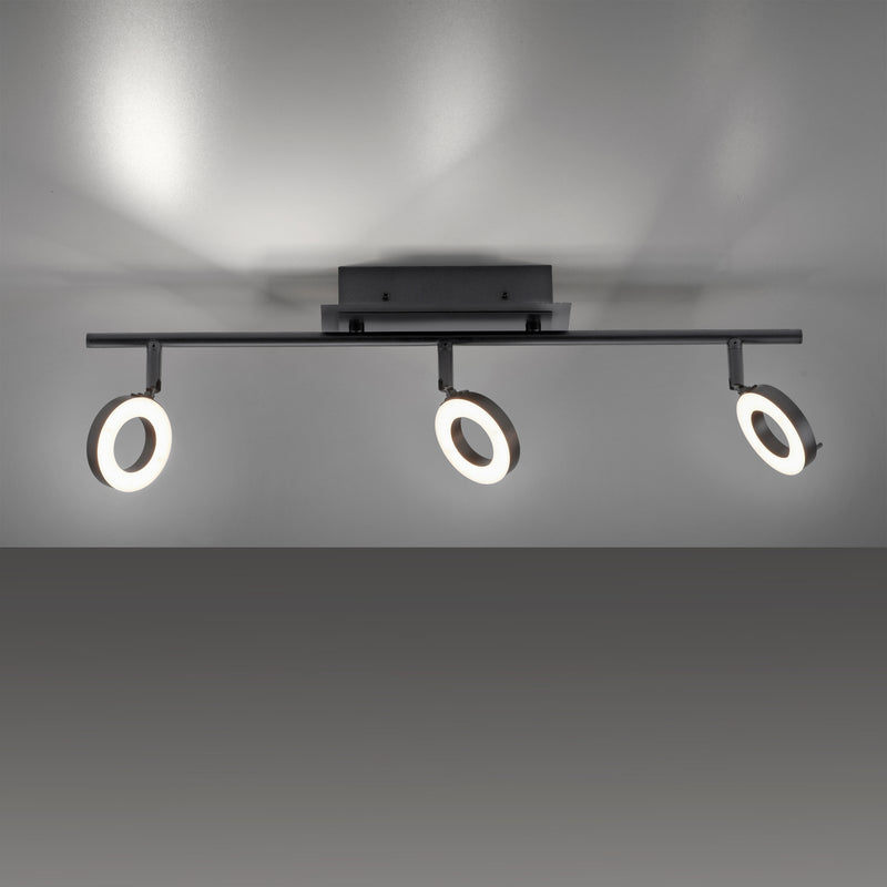 Plafoniera Paul Neuhaus SILEDA 3xLED Negru