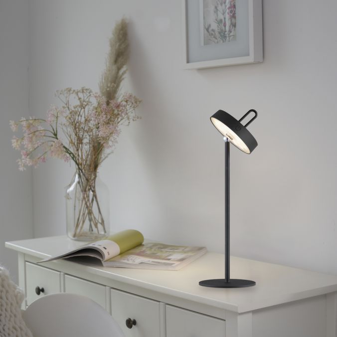 Lampa Exterior Paul Neuhaus AMAG LED Negru
