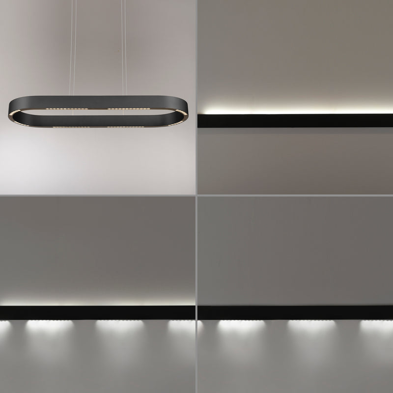 Lustra Zuma Line Q-STRETTO 2xLED Negru