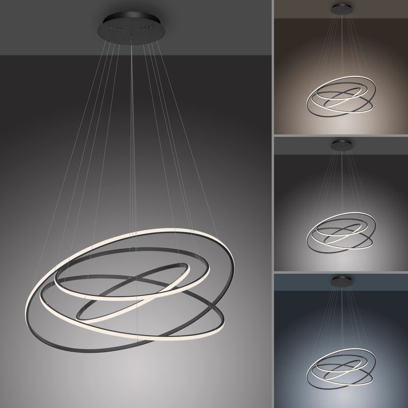 Lustra Paul Neuhaus TESSARA LED Antracit