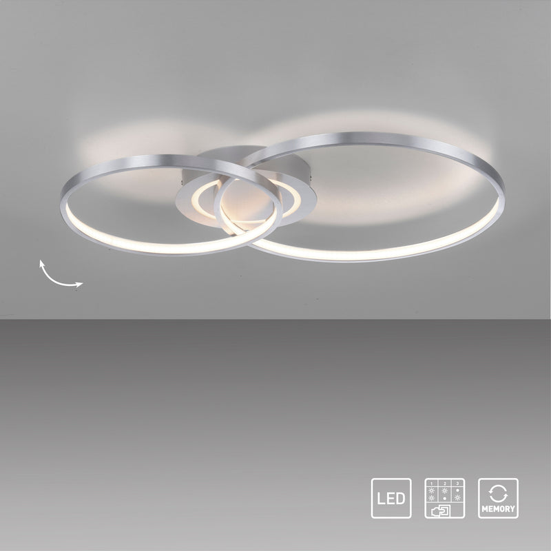 Plafoniera Paul Neuhaus ASMINA 3xLED Aluminiu