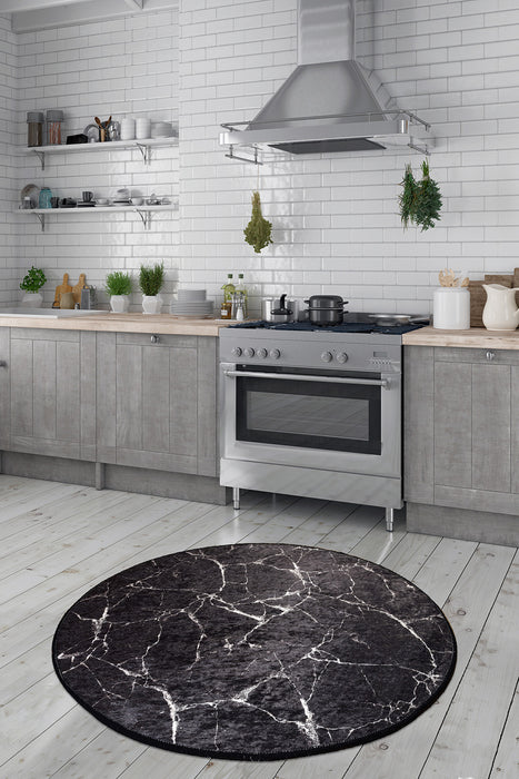 Covor Bucatarie Asi Home Marble Poliester 100 cm