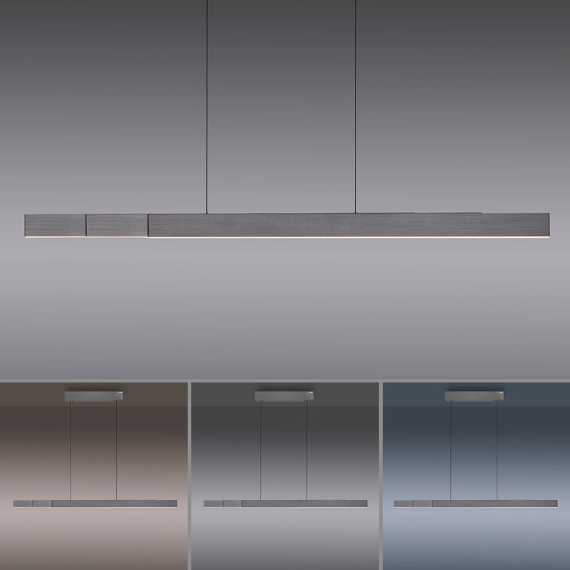Lustra Paul Neuhaus PURE-MOTO-RISE 3xLED Gri