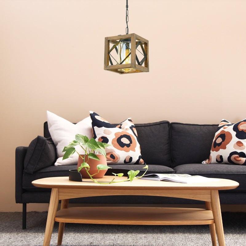 Lustră Asi Home E8146-1, Walnut