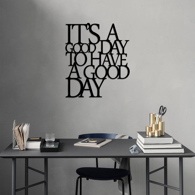 Accesoriu Iluminat Asi Home Its A Good, Negru, 70x61 cm