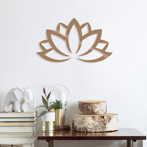 Accesoriu Iluminat Asi Home Lotus Flower 2, Cupru, 60x35 cm