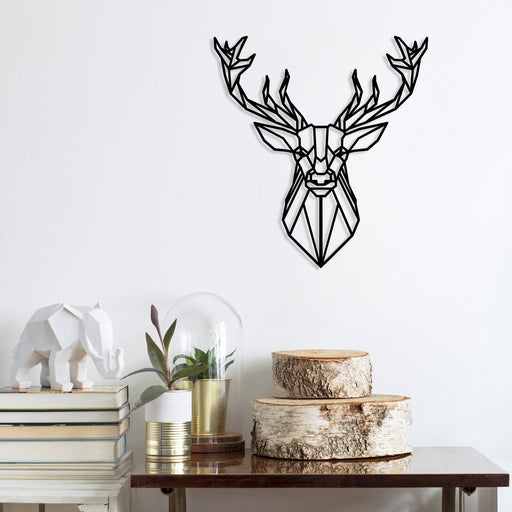Accesoriu Iluminat Asi Home Deer4, Negru, 60x65 cm