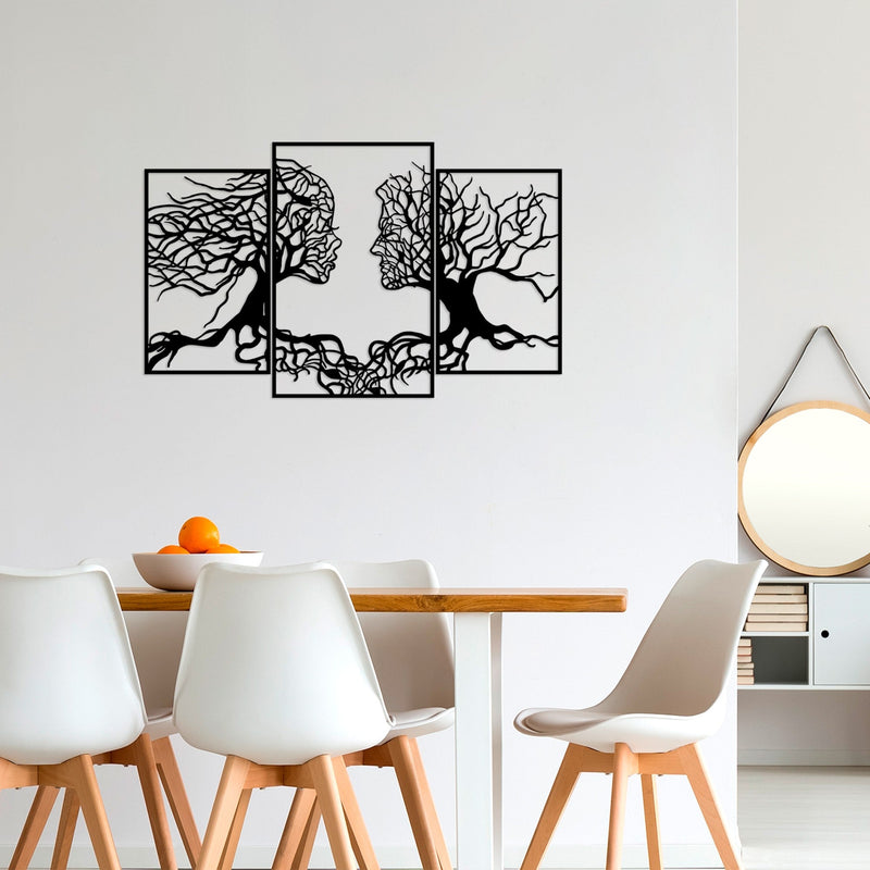 Accesoriu Iluminat Asi Home Love Tree, Negru, 116x71 cm