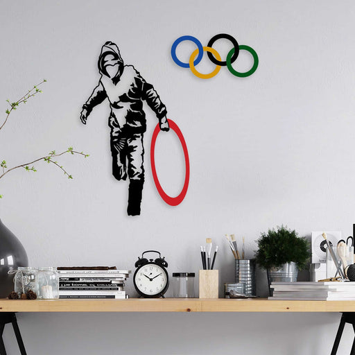 Accesoriu Iluminat Asi Home Banksy - 7, 62x61 cm