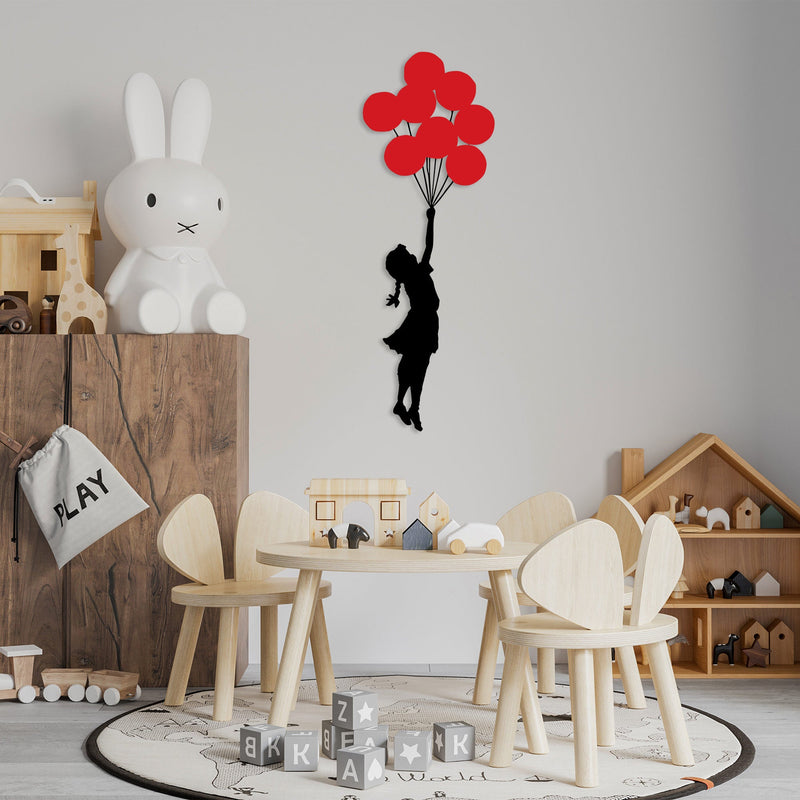 Accesoriu Iluminat Asi Home Banksy - 11, Negru, 100x34 cm