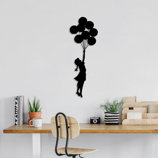 Accesoriu Iluminat Asi Home Banksy - 12, Negru, 100x34 cm