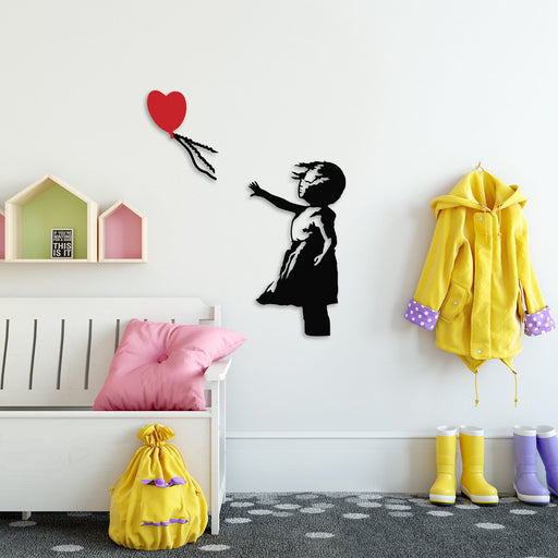 Accesoriu Iluminat Asi Home Banksy - 13, Negru, 105x85 cm