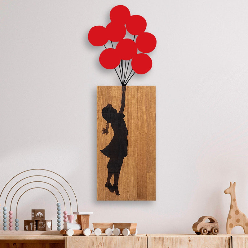 Accesoriu Iluminat Asi Home Banksy - 17, Walnut, 70x62 cm