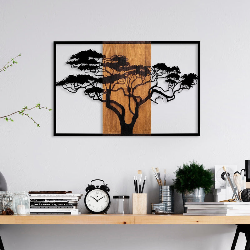 Accesoriu Iluminat Asi Home Acacia Tree - 388, Walnut, 90x58 cm