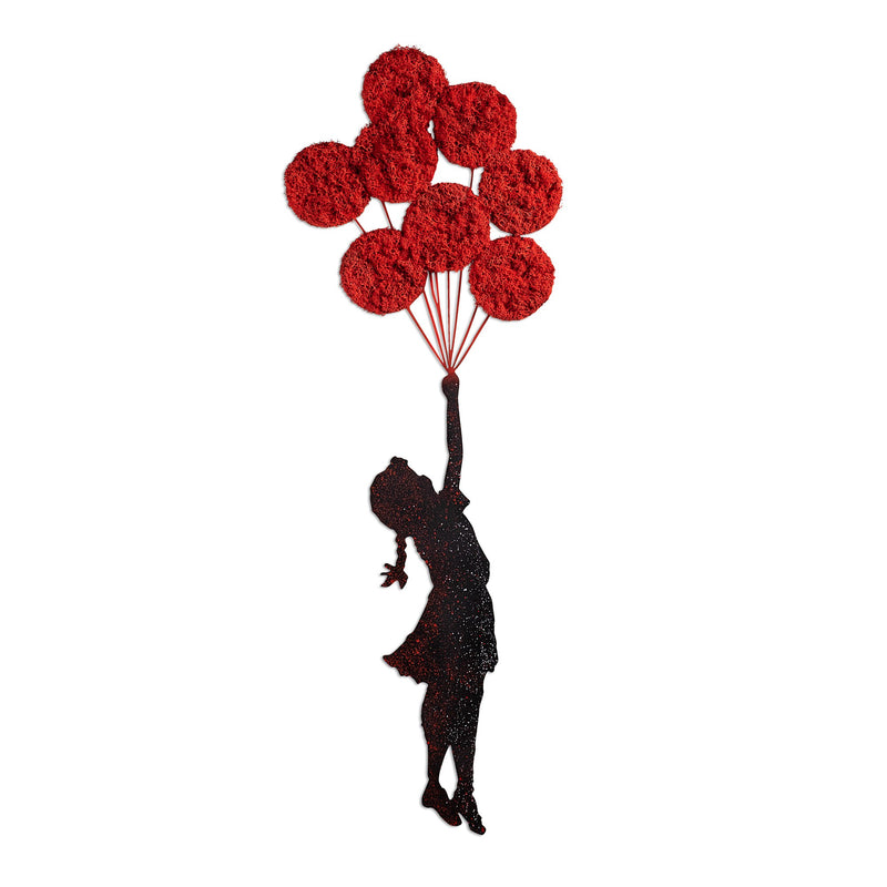Decoratiune de Perete din Metal Asi Home Banksy - 11-1 Metal 34X100 cm