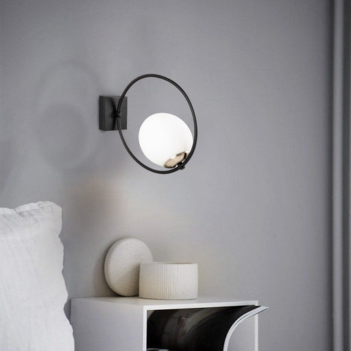 Aplică Asi Home Dolunay - 3911, Negru, Ø15 cm