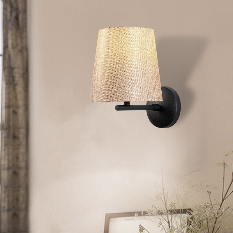 Aplică Asi Home Profil - 4683, Negru, Ø12 cm