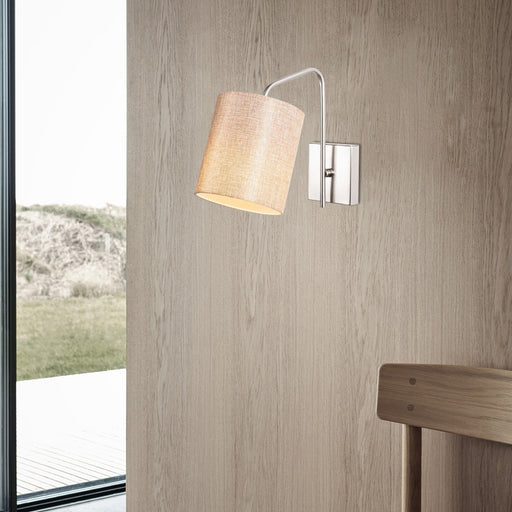 Aplică Asi Home Ve - 6001, Nickel, Ø14 cm