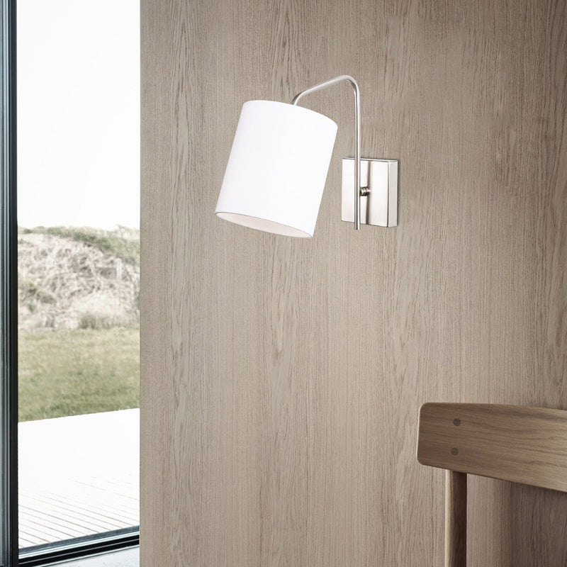 Aplică Asi Home Ve - 6002, Nickel, Ø14 cm