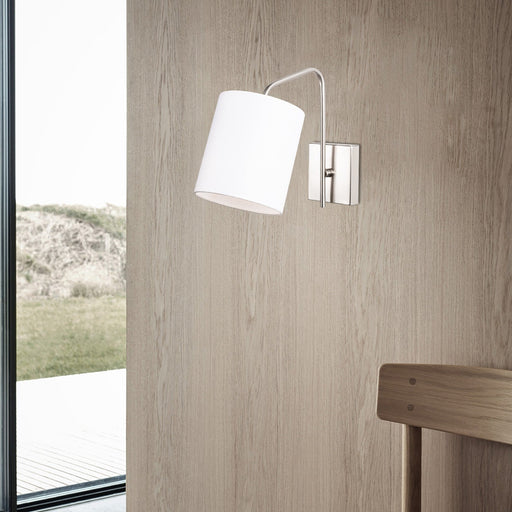 Aplică Asi Home Ve - 6002, Nickel, Ø14 cm