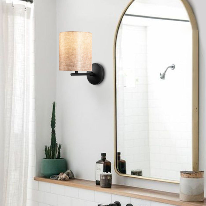 Aplică Asi Home Profil - 4685, Negru, Ø10 cm