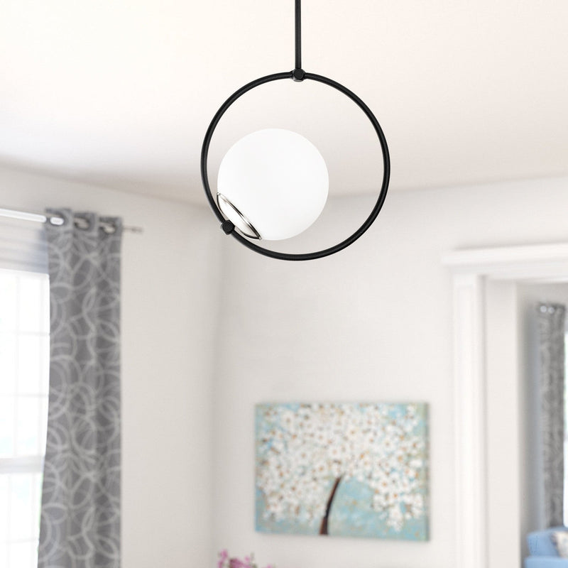 Lustră Asi Home Dolunay - 3901, Negru, Ø10 cm