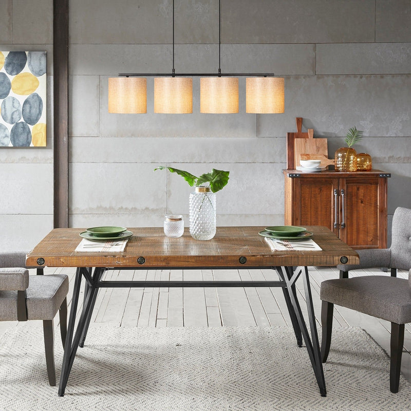 Lustră Asi Home Valiz - 4706, Negru, 4xE27