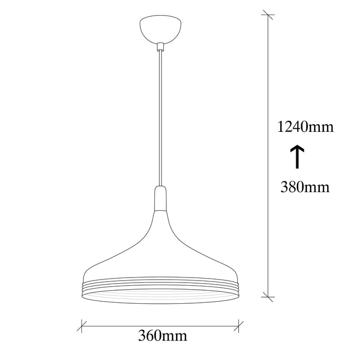 Lustra Asi Home Sağlam - 3723 Metal 36X36X124 cm