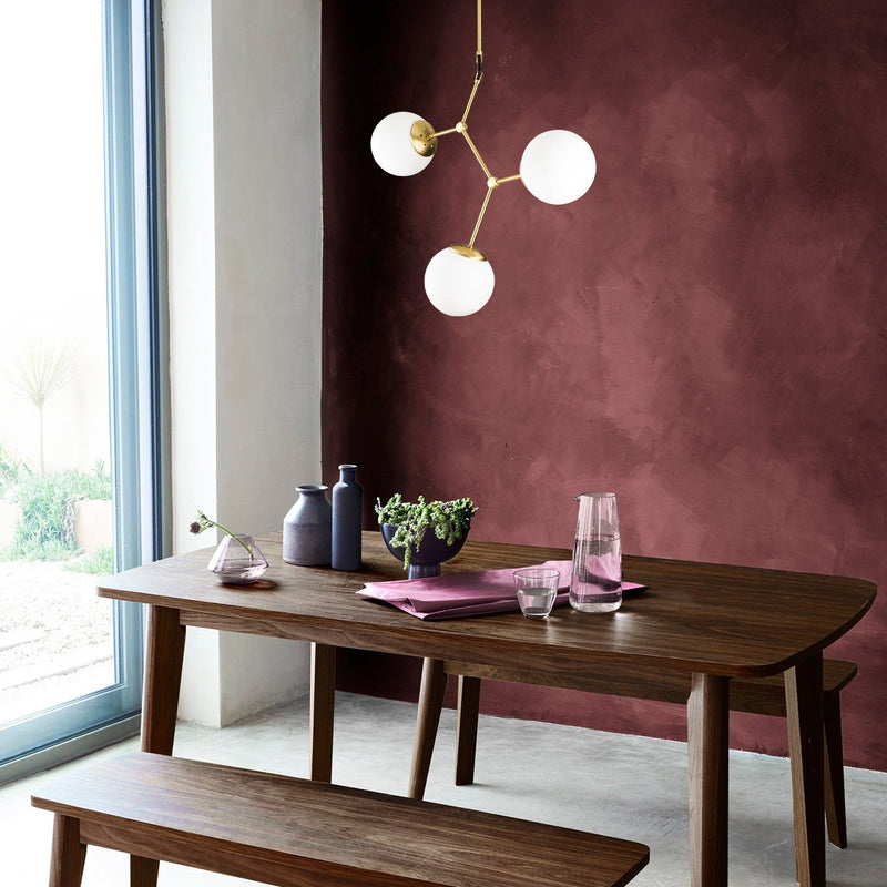 Lustră Asi Home Damar - 6317, Galben, 3xE27
