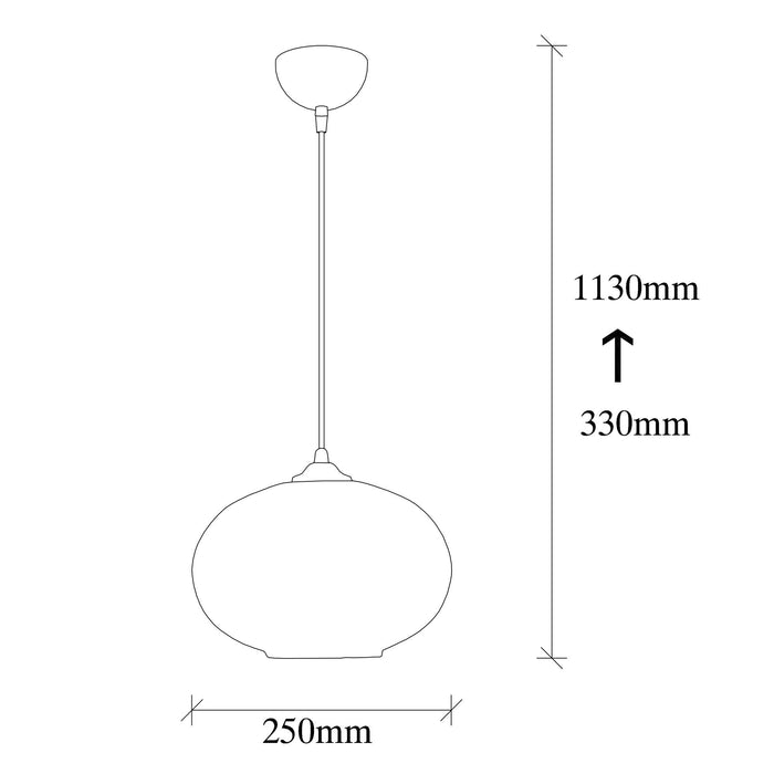 Lustra Asi Home Camini - MR - 867 Metal 25X25X113 cm