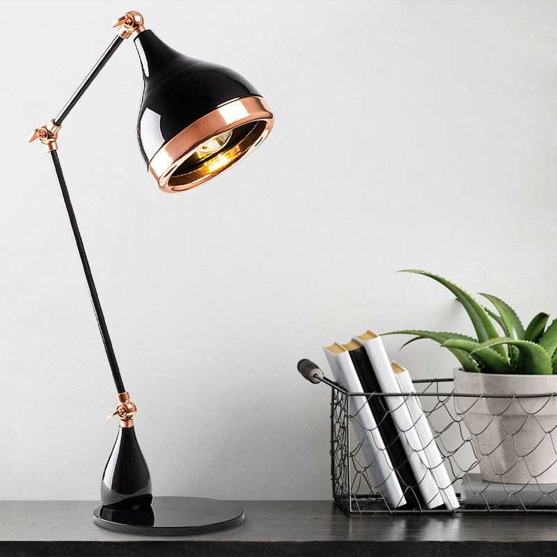 Veioză Asi Home Yıldo - 7015, Negru, Ø15 cm