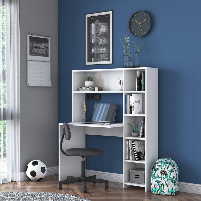 Birou și raft pentru carti Asi Home HA104 - 2063 PAL 40X114X142 cm
