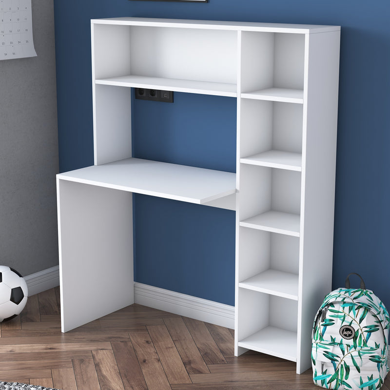 Birou și raft pentru carti Asi Home HA104 - 2063 PAL 40X114X142 cm