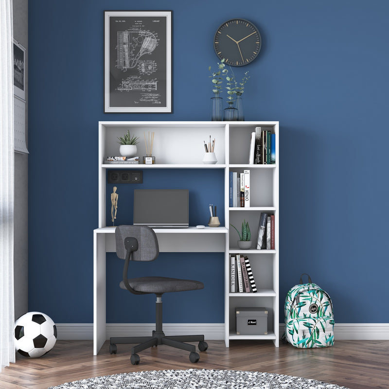 Birou și raft pentru carti Asi Home HA104 - 2063 PAL 40X114X142 cm