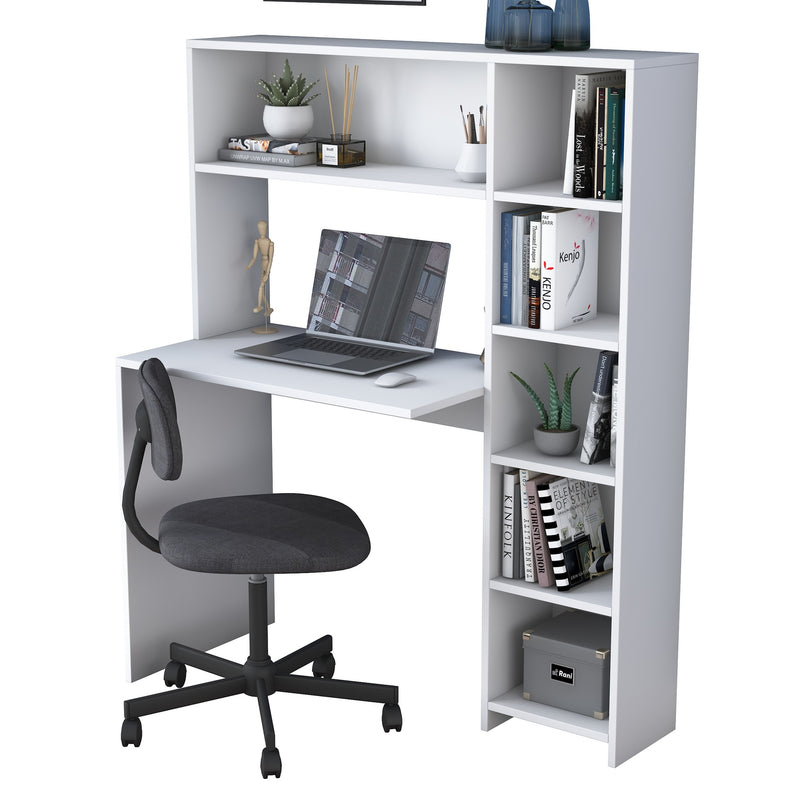 Birou și raft pentru carti Asi Home HA104 - 2063 PAL 40X114X142 cm