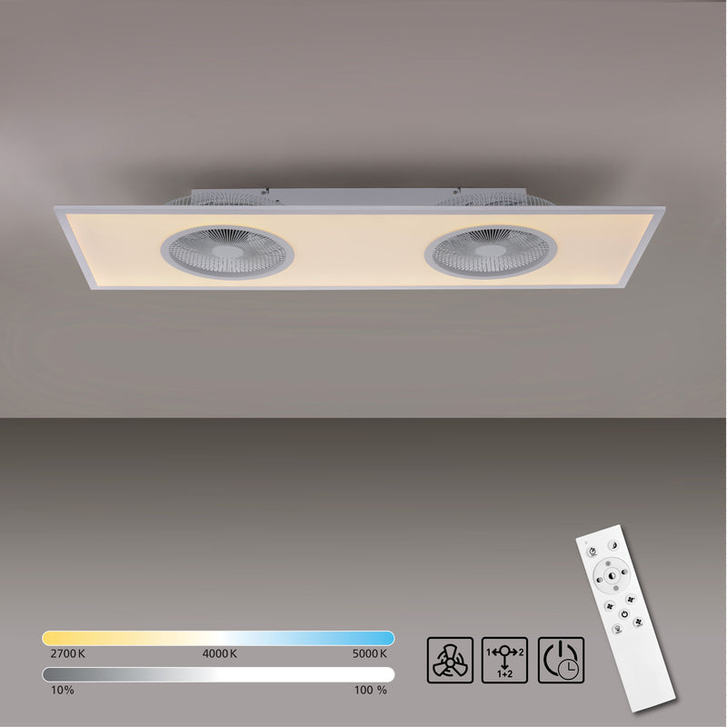 Plafoniera Paul Neuhaus FLAT-AIR LED Alb
