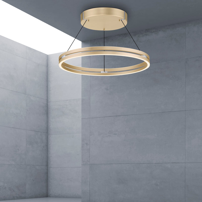 Lustra Paul Neuhaus PUREE-LOOP 2xLED Alama Mat